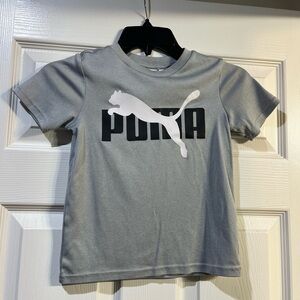 Puma Kids Silver Gray T-Shirt